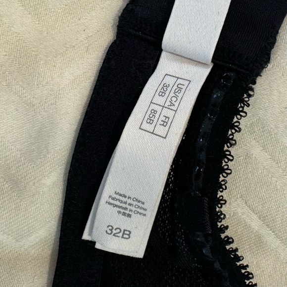 JCREW ADJUSTABLE BLACK BRA SZ 32B - Picture 5 of 7